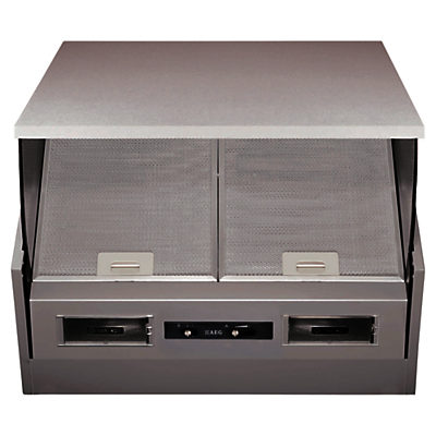 AEG X56342SE10 Built-In Cooker Hood, Grey